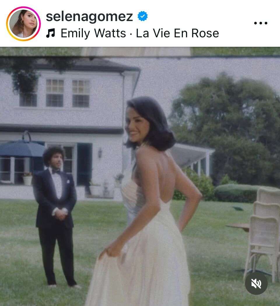 セレーナ・ゴメス、音楽プロデューサーのベニー・ブランコと結婚！ウェディングドレス姿で報告