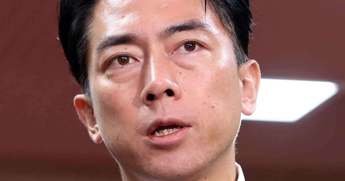 ＜独自＞自民・小泉進次郎農水相が総裁選出馬へ、来週表明　推薦人20人確保にめど - 産経ニュース