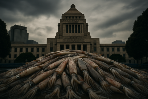 2025年9月スルメイカの漁獲枠3割増。小泉クソ次郎の選挙対策 :  釣果で証明する釣りの理論 ── 私が思うところ。