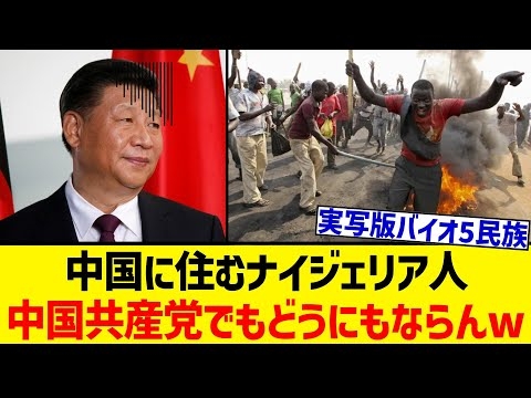 中国共産党でも手が出せない…それがナイジェリア人です。