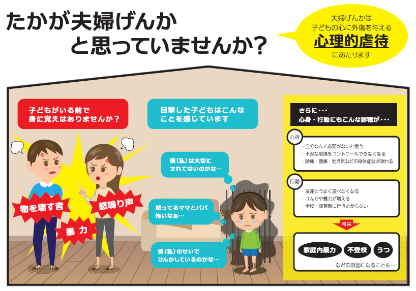 既婚男女の5割超「子どもの前で夫婦げんか」経験あり…子どもに与えた《生々しい影響》の数々「抜毛症に…」「悲しそうだった」