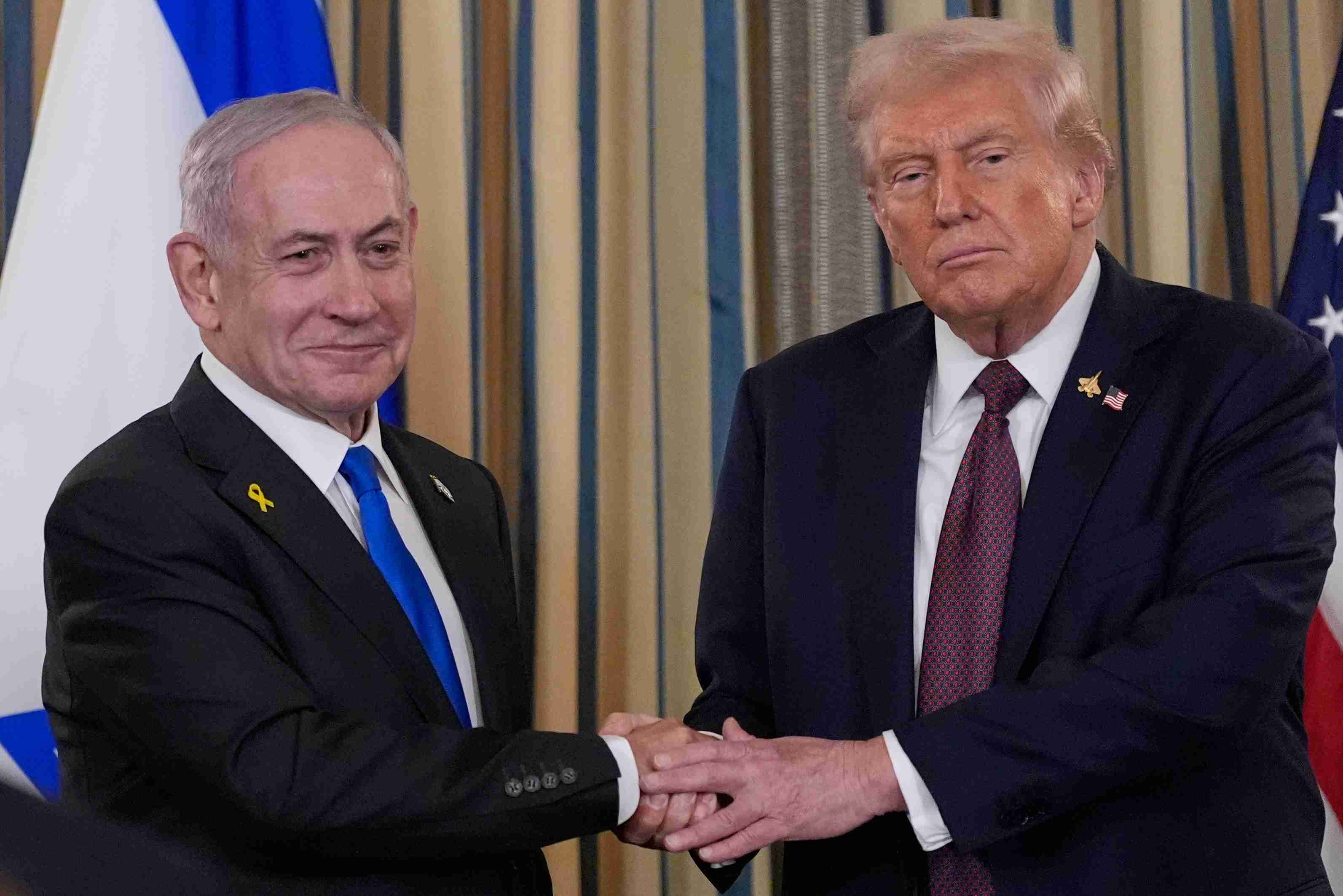 20項目のガザ和平計画「合意」　即時停戦含む、米イスラエル首脳|47NEWS（よんななニュース）