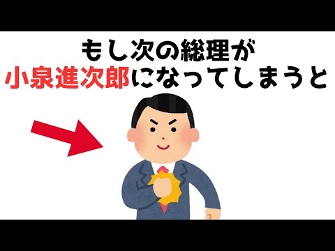 【9割が知らない】もし次の総理が小泉進次郎になると...知らないと損する政治雑学 #53