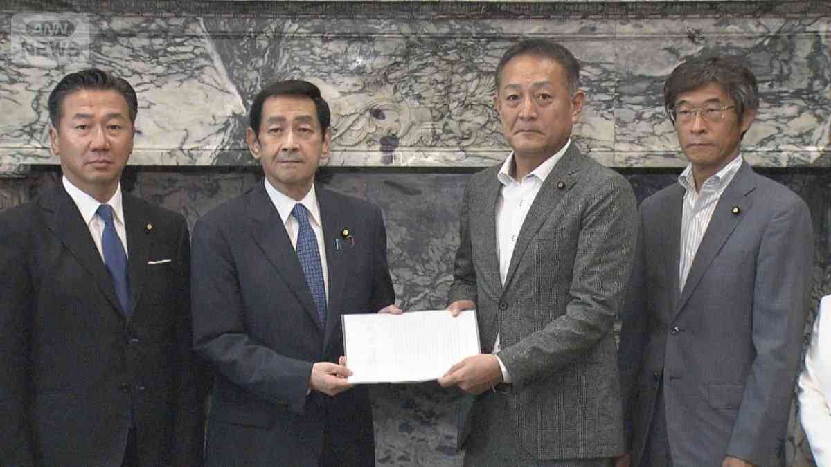 野党10党が国会召集を要求　総裁選「正気の沙汰と思えず」現金給付＆減税議論どこへ（テレビ朝日系（ANN）） - Yahoo!ニュース