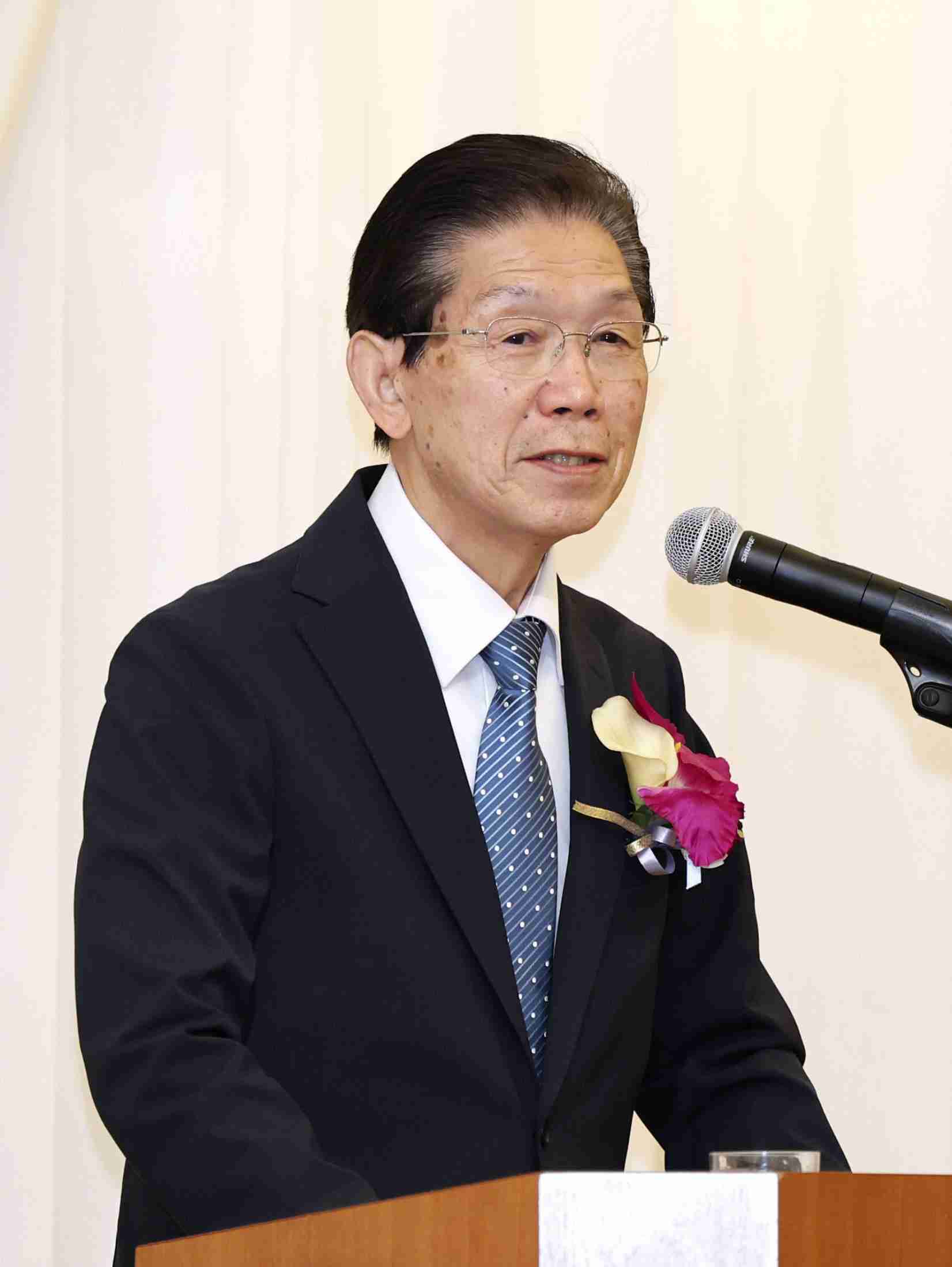 安倍氏銃撃直後に教団関係と判明　国際勝共連合、新会長が講演（共同通信） - Yahoo!ニュース