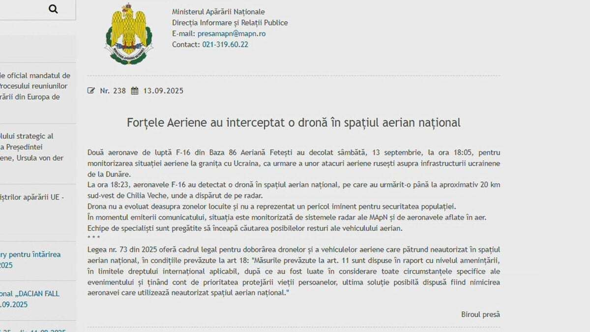 ルーマニア国防省 ロシアのドローンが領空に侵入と発表　同じNATO加盟国ポーランドで撃墜されたばかり | TBS NEWS DIG