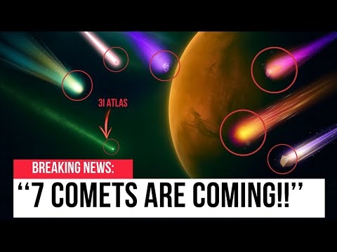 NASA on Alert: Seven Comets Are Diving In — 3I/ATLAS Has New Company