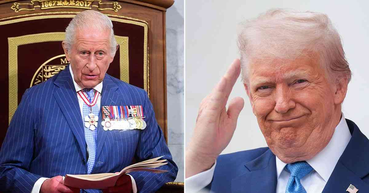 King Charles left 'appalled' by Trump comment as aides warn he may break royal protocol  - Daily Record