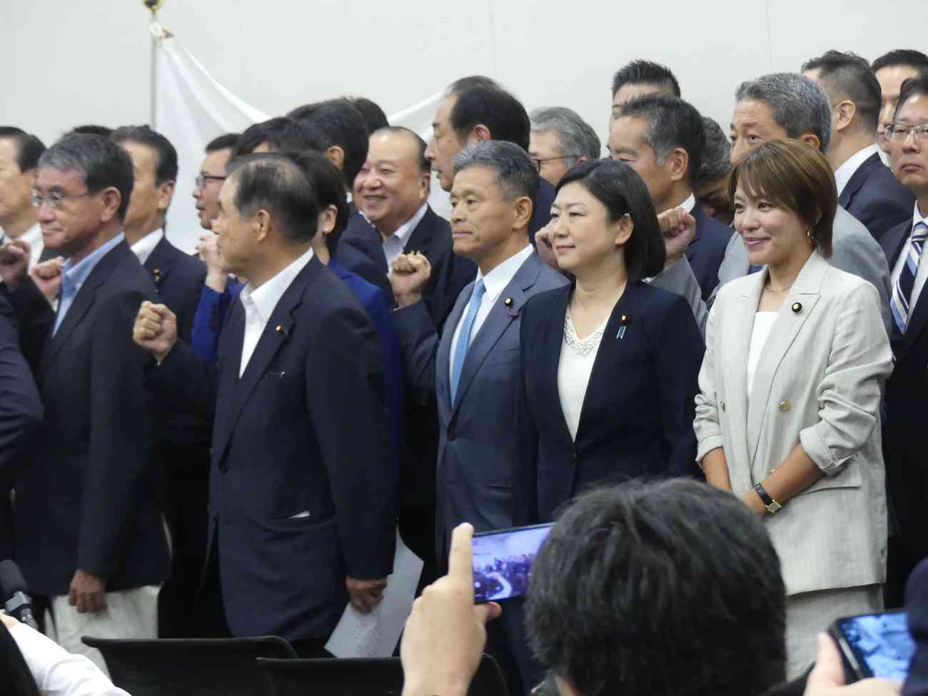 今井絵理子氏が小泉進次郎農相の総裁選出陣式に出席 昨年は上川陽子氏の推薦人