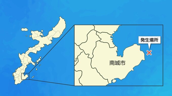 【速報】パラグライダーが落下し男女2人心肺停止　沖縄・南城市