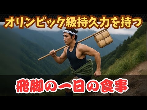 【驚愕】人間離れした身体能力の飛脚が食べていた一日の食事がヤバすぎる