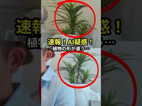 AI疑惑！復活動画の植物がおかしい#バッパー翔太