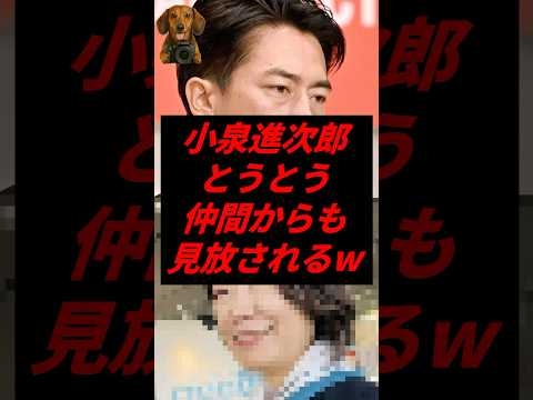 小泉進次郎、とうとう仲間からも見放されるw