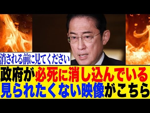 ※消される前に見てください　岸の衝撃映像がこちら… #石破茂 #高市早苗