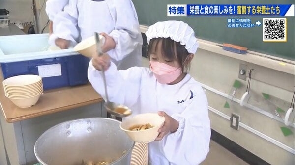 「給食のデザートが減っている」 月4回が2回に…　“食材費高騰”に向き合う栄養士の苦悩と工夫【広島発】｜FNNプライムオンライン