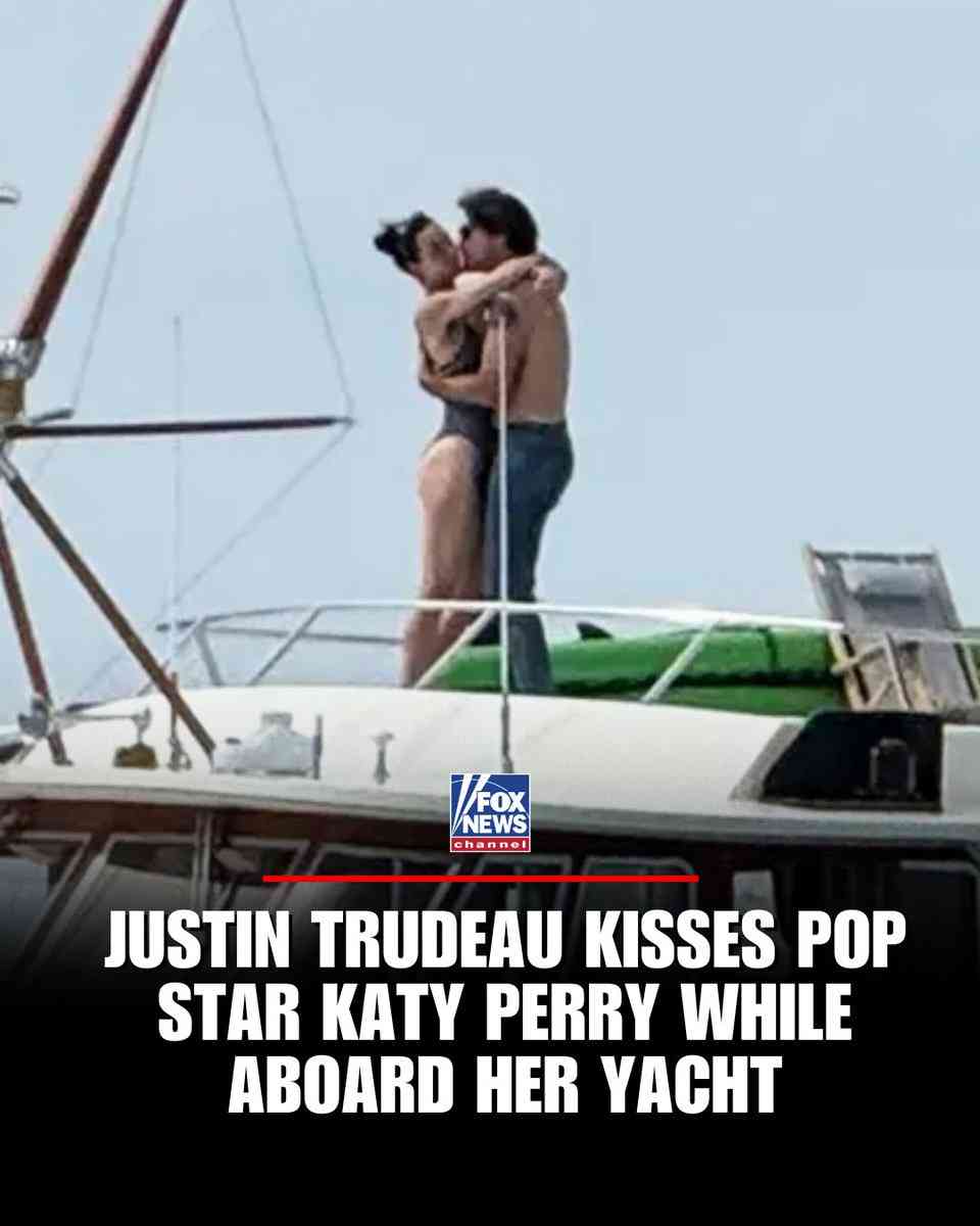 ケイティ・ペリー、トルドー元カナダ首相とのキスシーンが目撃される 水着姿でハグ