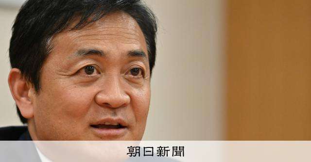 国民・玉木氏「首相を目指している」　参院選後の政界再編主導に意欲 [国民民主党]：朝日新聞