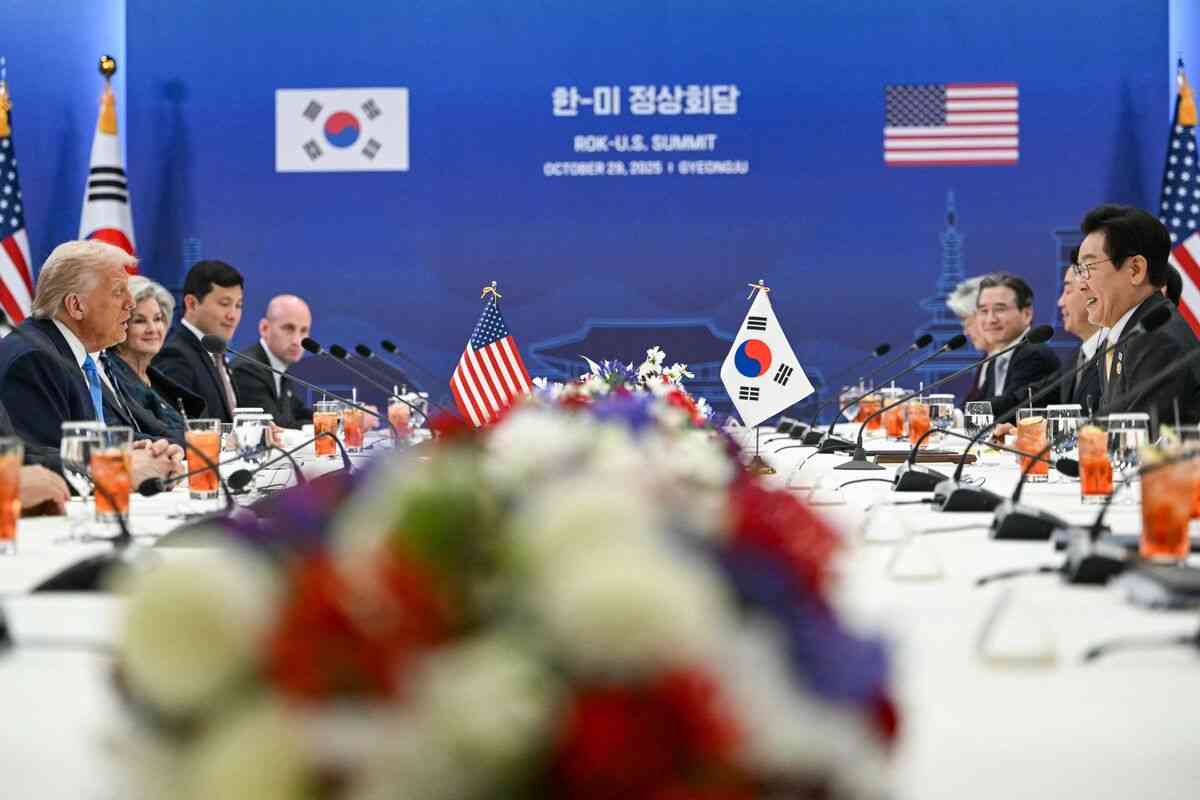 米韓、貿易合意に達したとトランプ氏－韓国は原子力協定改定要請 - Bloomberg