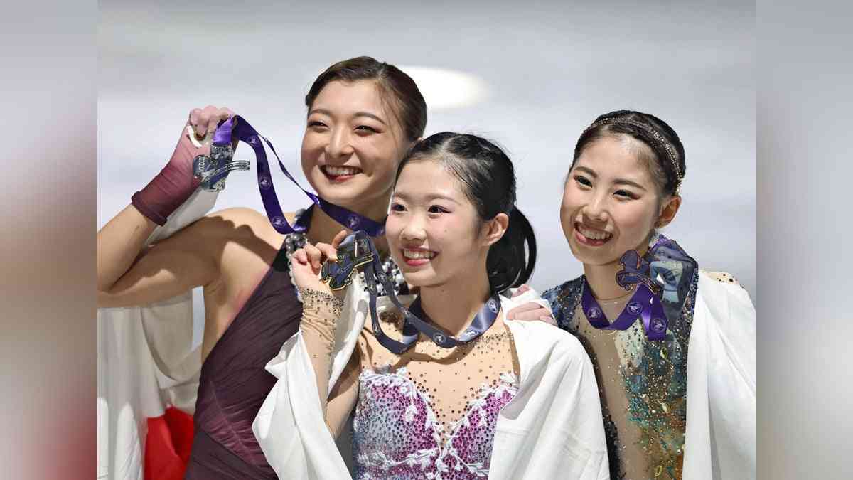 フィギュアＧＰ女子フリーで日本勢が表彰台独占…１７歳中井亜美が初優勝、２位坂本花織・３位住吉りをん : 読売新聞
