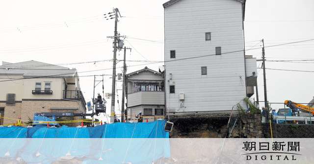 西成の崩落、危険は全国に　専門家「対策に自治体格差」：朝日新聞