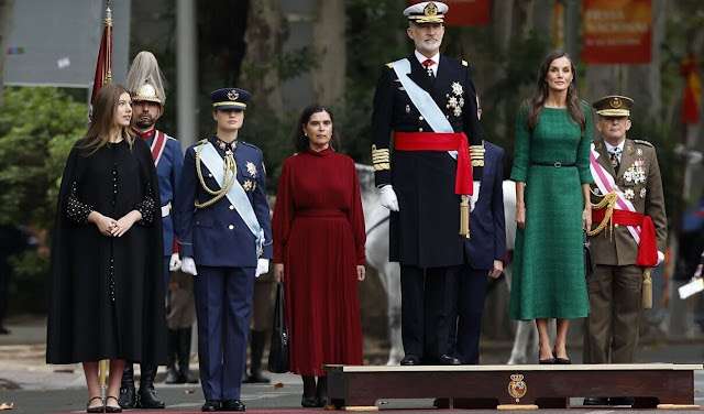 Spanish Royal Family Attends the 2025 National Day Military Parade