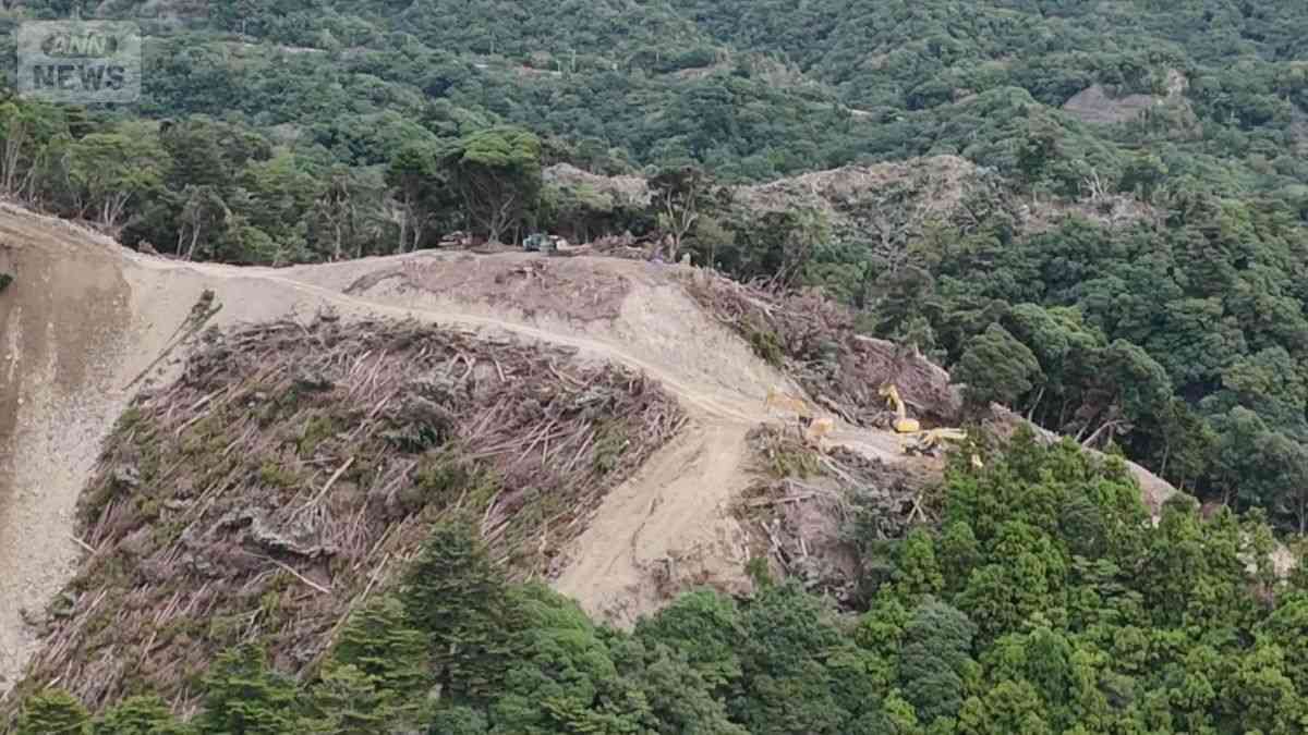 千葉・鴨川市のメガソーラー予定地に伐採木散乱…災害の懸念も　県が行政指導58回（テレビ朝日系（ANN）） - Yahoo!ニュース