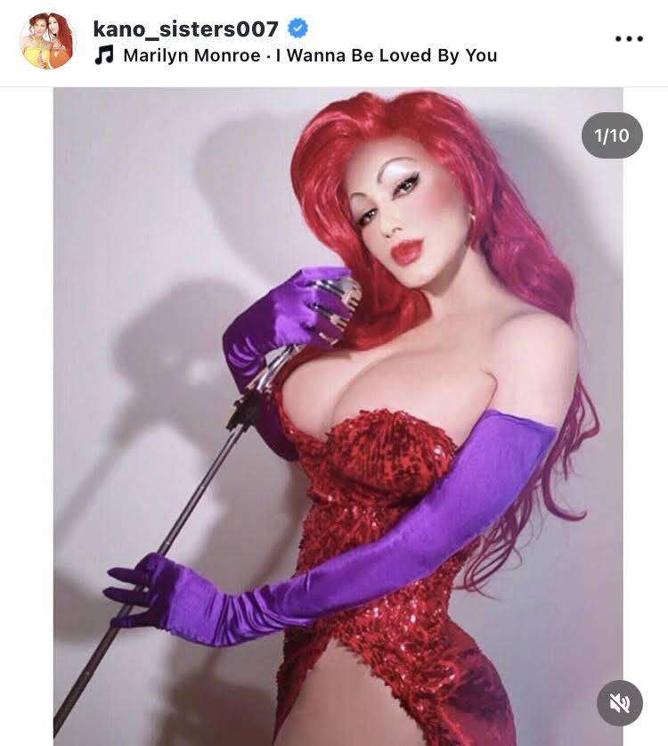 叶恭子、ジェシカ・ラビットになりきり！「美しすぎる」「この方以外にできる人はこの世にいない…」 - スポーツ報知