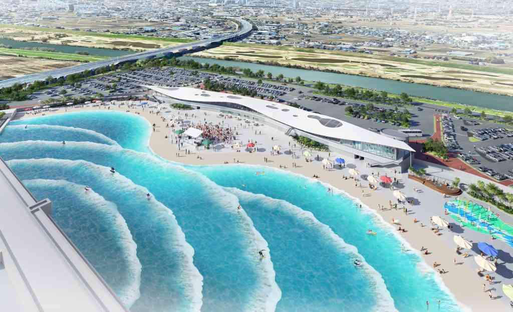 【国内最大のウエーブプール】千葉・流山市で２９年夏オープン、設計はＩＮＡ新建築研 | 建設通信新聞Digital