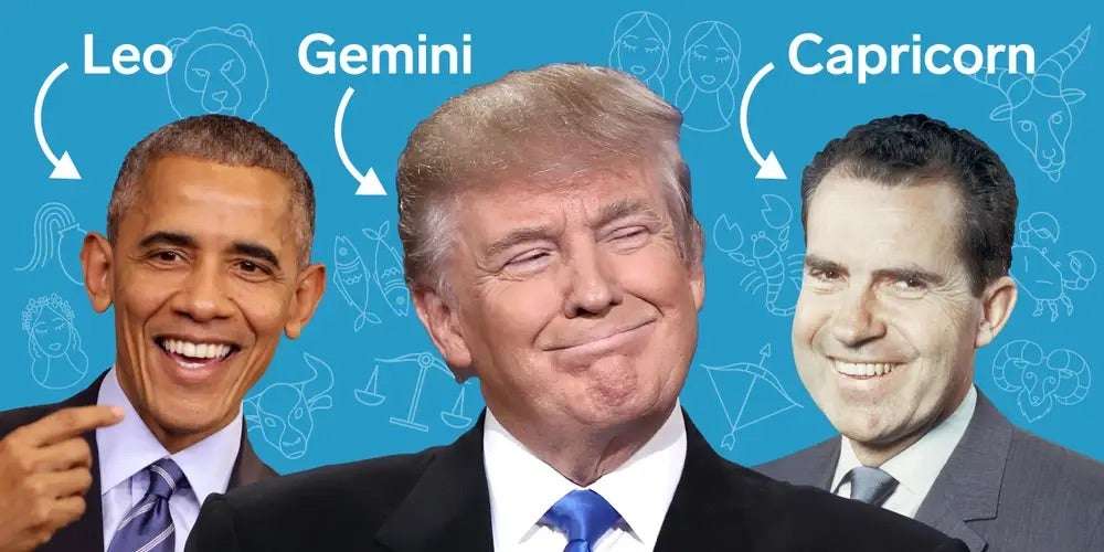 アメリカ大統領に多い星座 | アメリカから星を見る