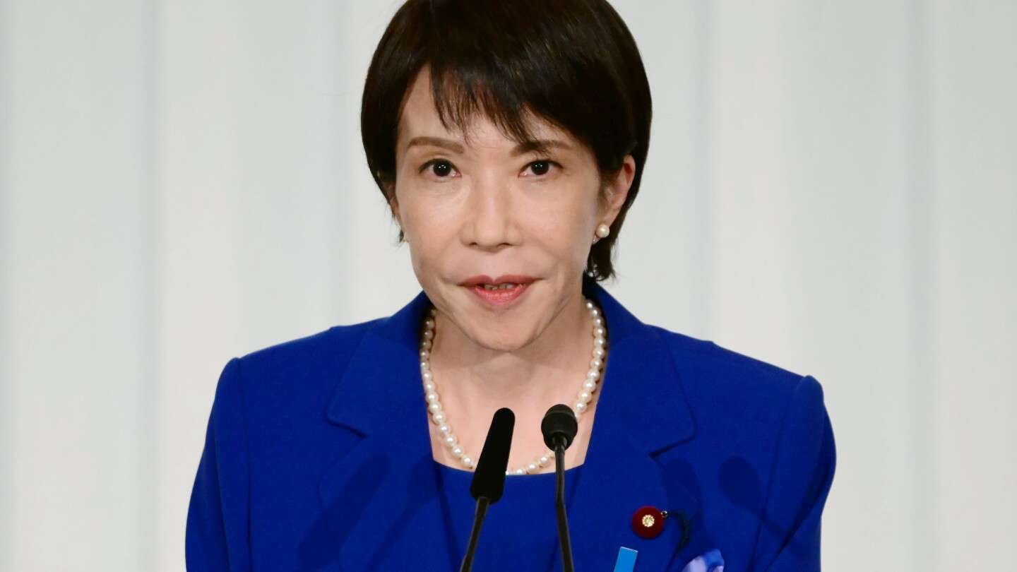 Sanae Takaichi is Japan's conservative trailblazer and first female president | AP News