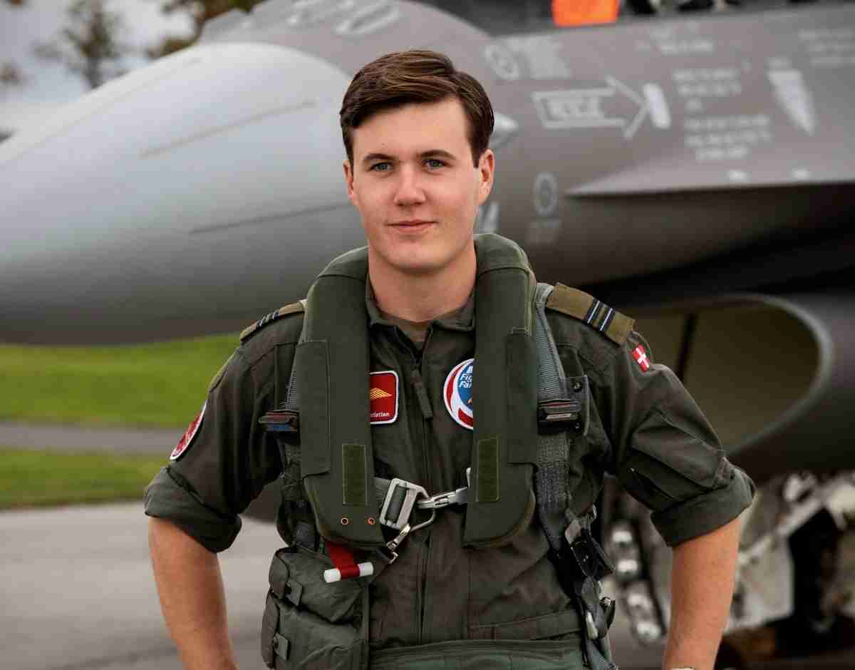Crown Prince Christian's 'dream came true' with F-16 training flight - Royal Central