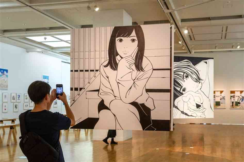 色あせない都会的センス　江口寿史展　福岡アジア美術館　2025年1月12日まで｜【西日本新聞me】