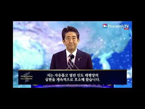 UPF（旧統一教会の友好団体）    安倍晋三 メッセージ