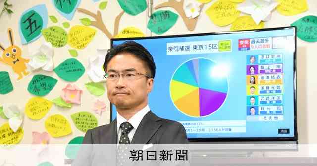 乙武洋匡氏が落選　衆院東京15区、国民・都民ファが推薦 - 衆議院議員総選挙（衆院選）：朝日新聞