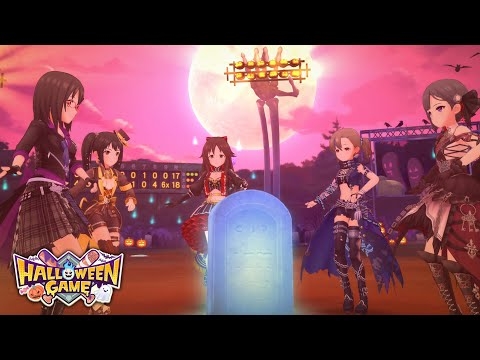 「デレステ」HALLOWEEN GAME (Game ver.) 中野有香、姫川友紀、上条春菜、堀裕子、白雪千夜 SSR