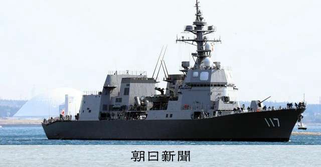 海自護衛艦が領海誤侵入、中国が信号弾で警告　昨夏の侵入の詳細判明：朝日新聞