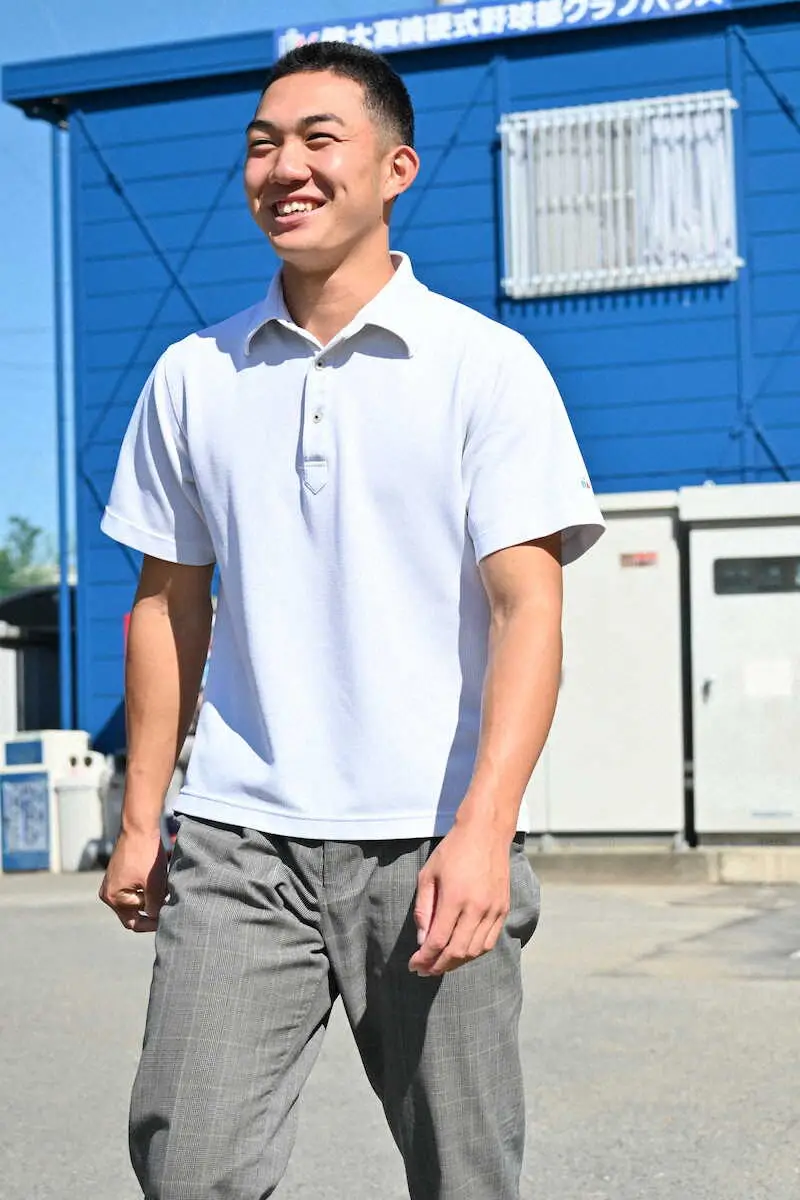 【記事全文】ドラ1候補の158キロ右腕　健大高崎・石垣元気がロッテと面談「木村投手が凄い…」とイメージ - スポニチ Sponichi Annex 野球