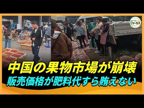 中国の果物市場が崩壊 「産地で売れない、消費者は買えない」行き詰まりの状況に