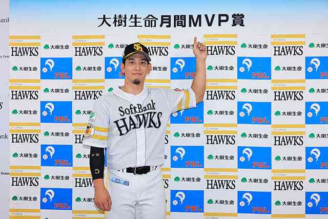 9・10月度「大樹生命月間MVP賞」を栗原陵矢選手が受賞！ | 福岡ソフトバンクホークス