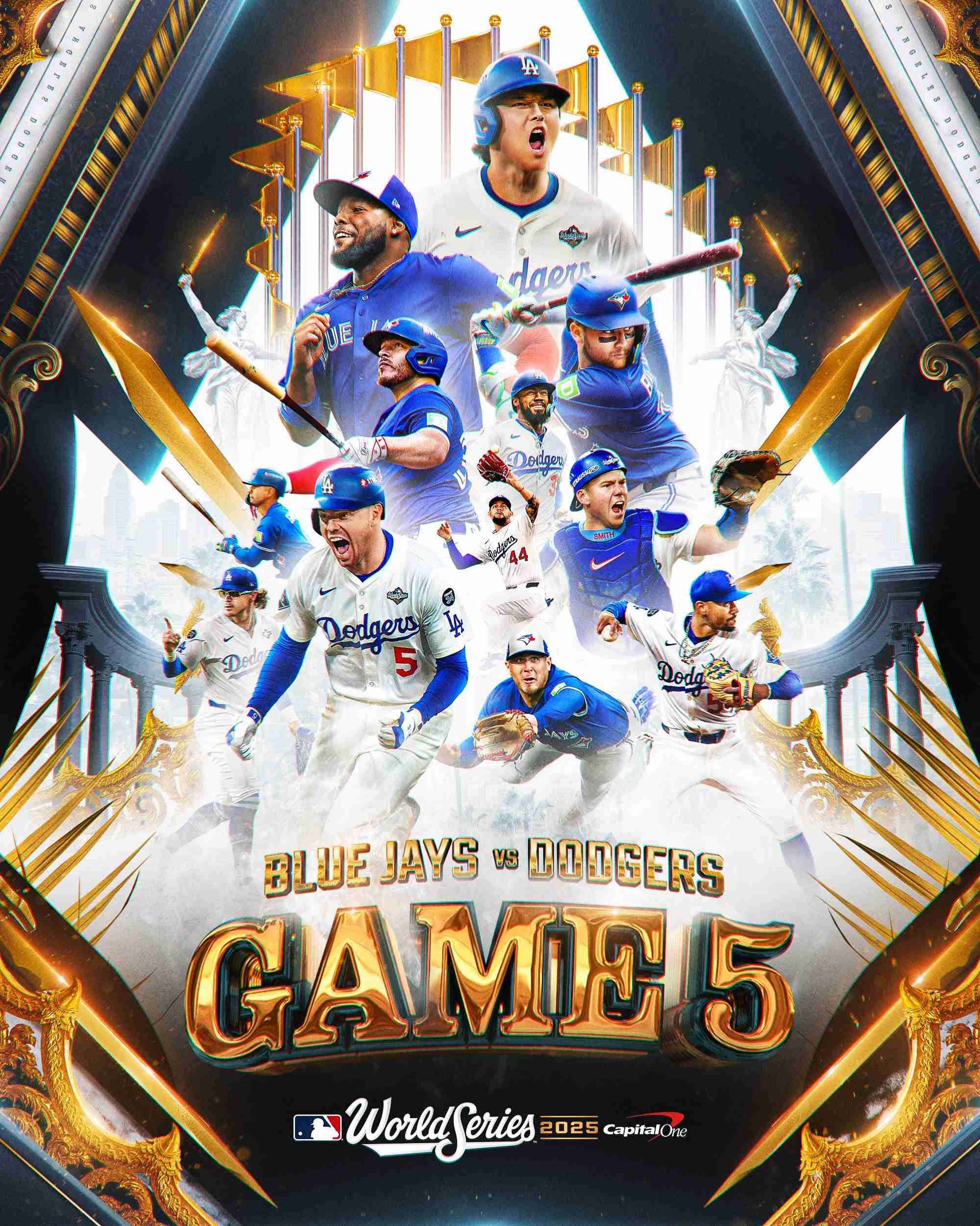 【実況・感想】MLBワールドシリーズ第5戦 ドジャースvsブルージェイズ