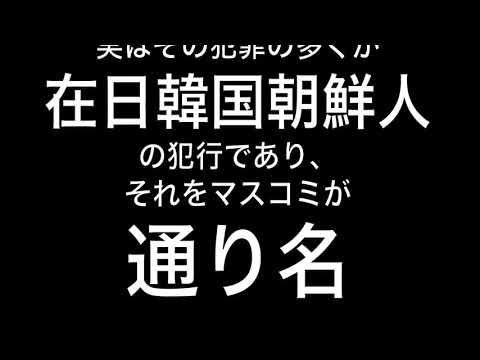 信じられないほど多い在日韓国・朝鮮人の性犯罪！！！