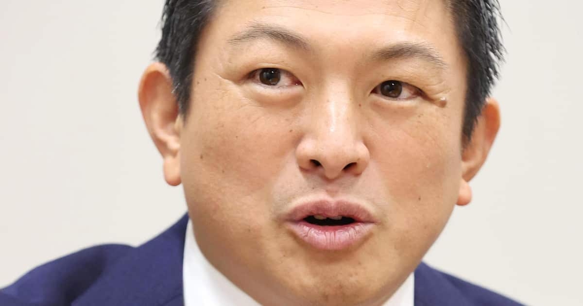参政・神谷宗幣代表、連立政権への参加を否定　「自民が駄目だからつくった政党だ」 - 産経ニュース