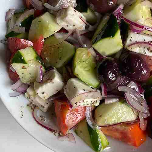 サラダのお弁当