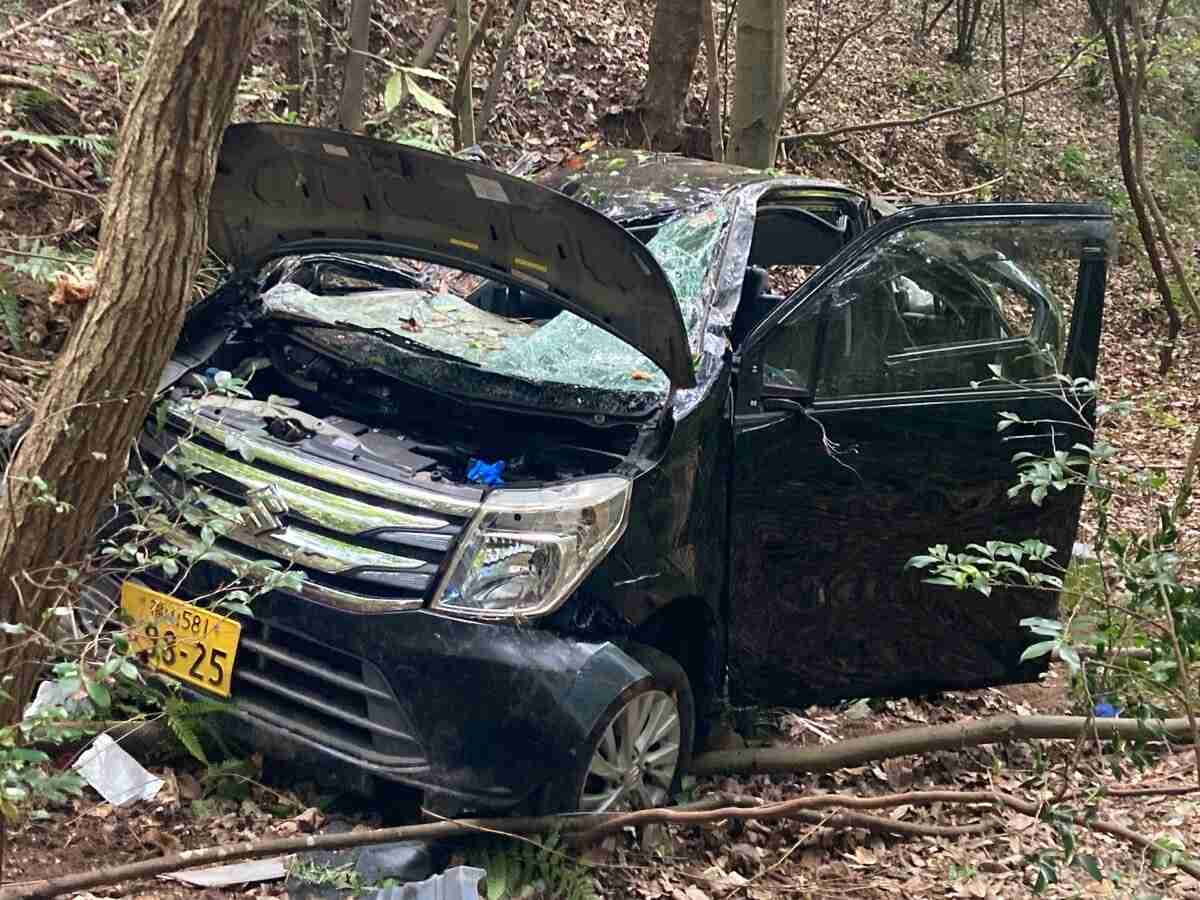 【速報】「崖から転落している」10代３人が乗った車が道路から約20メートル下に転落　うち男性１人が意識不明の重体　広島 | TBS NEWS DIG (1ページ)