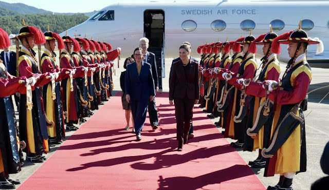 Visit of Crown Princess Victoria and Prince Daniel to South Korea – Day 1