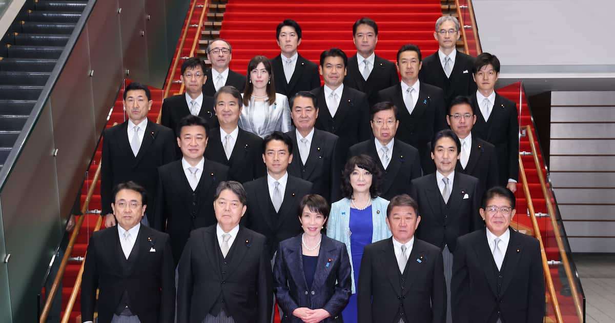 高市カラーの積極財政派や論功行賞…新内閣は初入閣10人 若手抜擢、ライバルは重要閣僚 - 産経ニュース