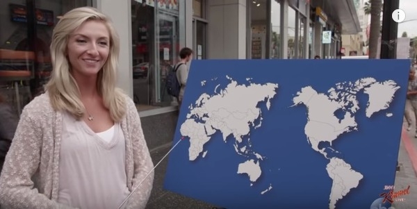 海外反応！　I LOVE JAPAN　 : アメリカ人に世界地図を見せた結果が酷い（笑）　海外の反応。