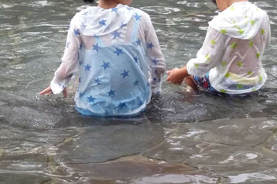 「信じられない」「怖すぎる」公園の水遊び場に