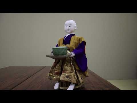 現代　からくり人形(茶運び人形）※長野県立歴史館蔵