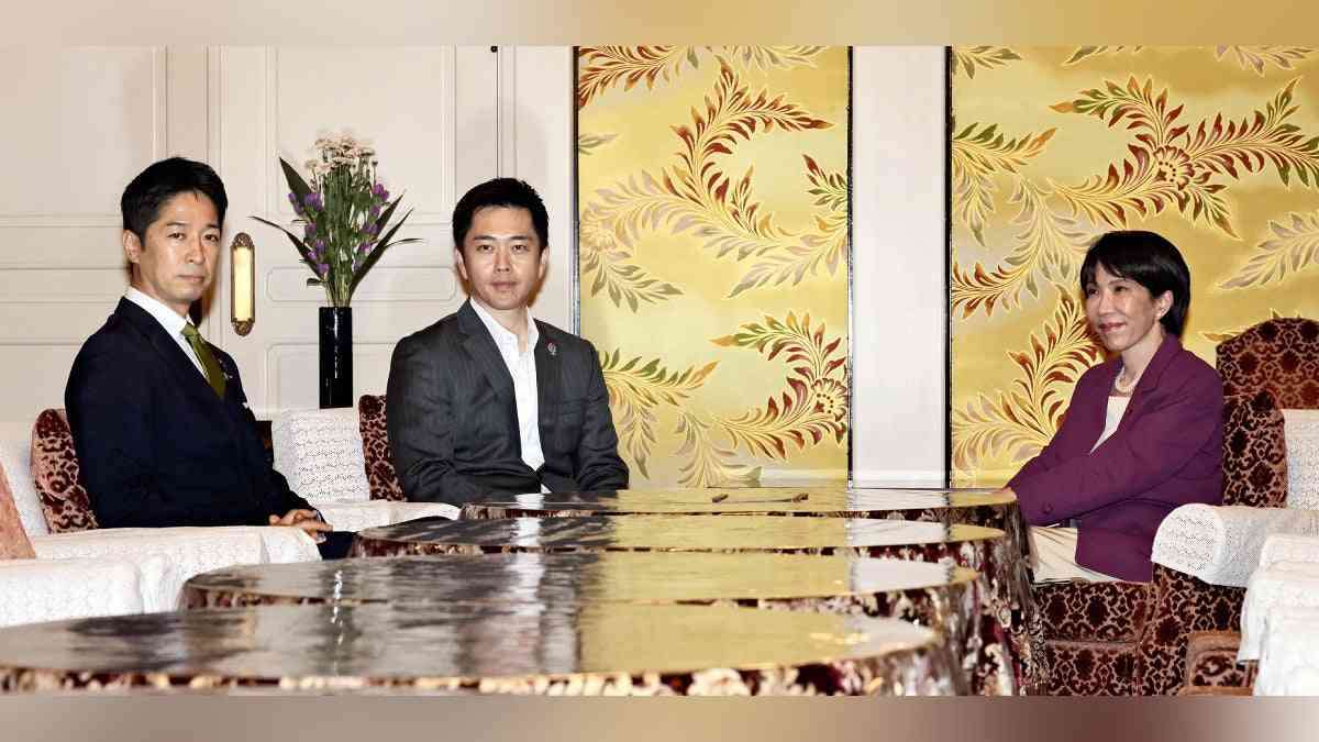 高市総裁、維新・吉村代表と連立視野に政策協議に入ることで一致…首相指名への協力要請